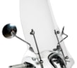 Windscherm hoog kymco Like TT transparant