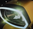 Vespa koplamp rand led 
