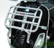 Vespa klapdrager 'voor' Lx mat zwart 