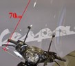 windscherm Zip piaggio hoog incl bevestiging