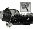 Motorblok 4 takt gy6 10 inch ''lange as''