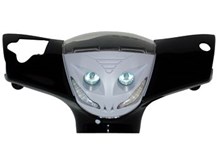 piaggio zip koplamp wit