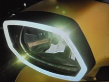 Vespa koplamp rand led 