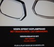 Vespa koplamp rand led 