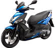 Kymco Agility 16'' Aktiemodel  4 takt 25km of 45km 