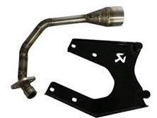 Akrapovic voorbocht 2V