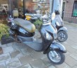 la souris retro scooter zwart glans, 25 km