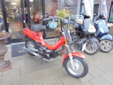 Tomos 25 km Pack R,  A35 Rood lage Tomos met kleine wielen,
