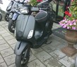 Vespa S mat zwart, 4takt, 45 km Brom